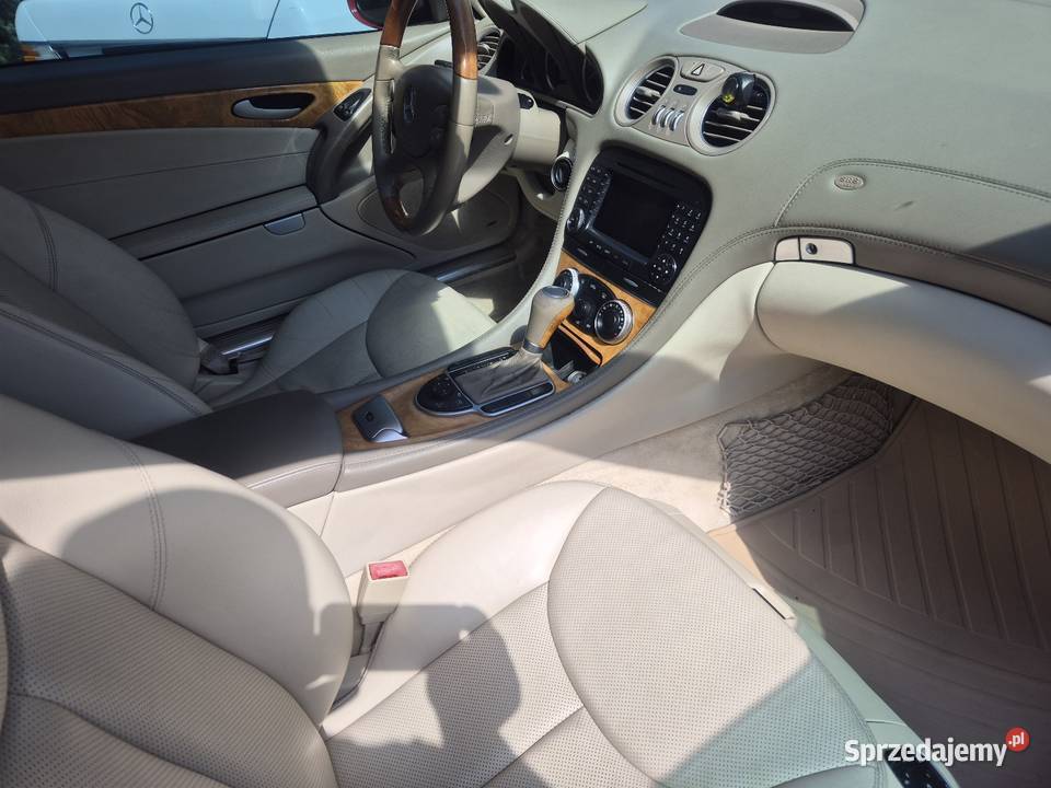 Sl 550 v8 r230 super stan serwisie automatyczna Łódź