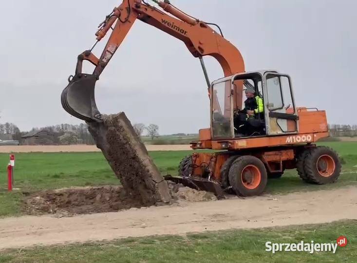 Koparka kołowa weimar m1000 Rok produkcji 1992 Koparki Puszcza