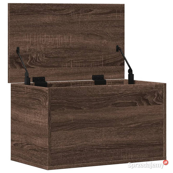 Skrzynia brązowy dąb 60x35x35 materiał Pozostałe Warszawa
