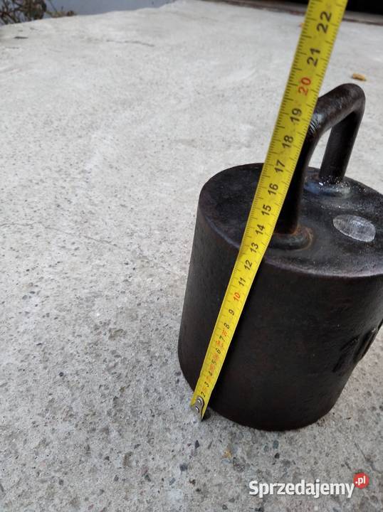 Sprzedam odważnik szalkowy 10 dolnośląskie Oleśnica