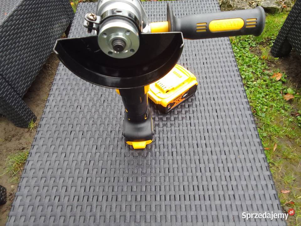 Szlifierka kątowa akumulatorowa Dewalt DCG 405 Góra