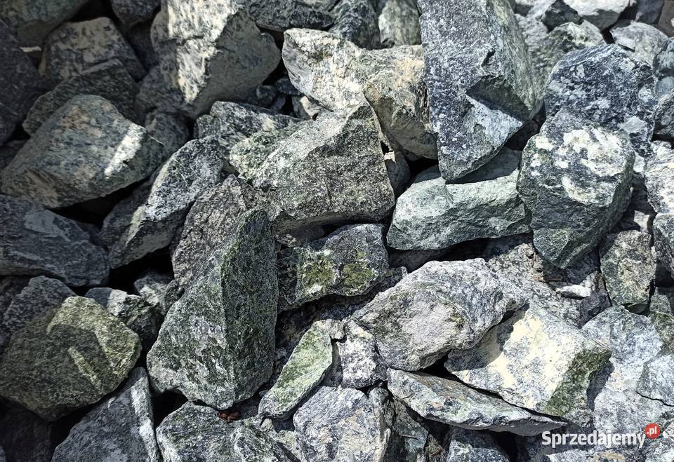 Zielony Kamień do gabionu ogrodzenie gabion Dom i Ogród Kraków sprzedam