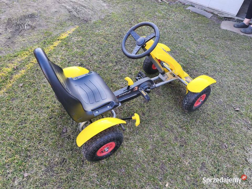 Gokart regulowany pompowane koła Wyry