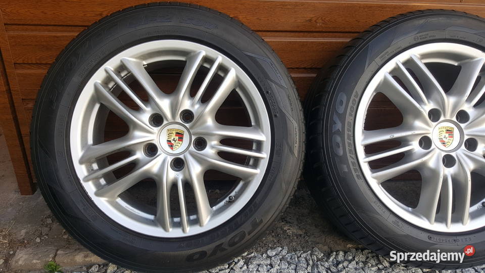 Felgi BBS Porsche 18 5x130 z oponami TOYO