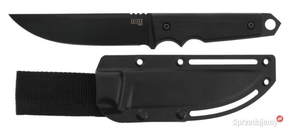 Nóż Pas Urban Tactic Black G10 Black Cerakote Warszawa