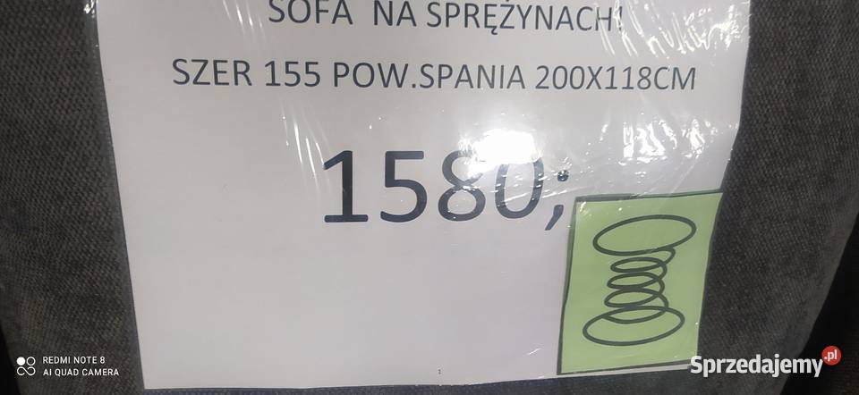 SOFA NA SPRĘŻYNACH DOSTĘPNA RĘKI Toruń