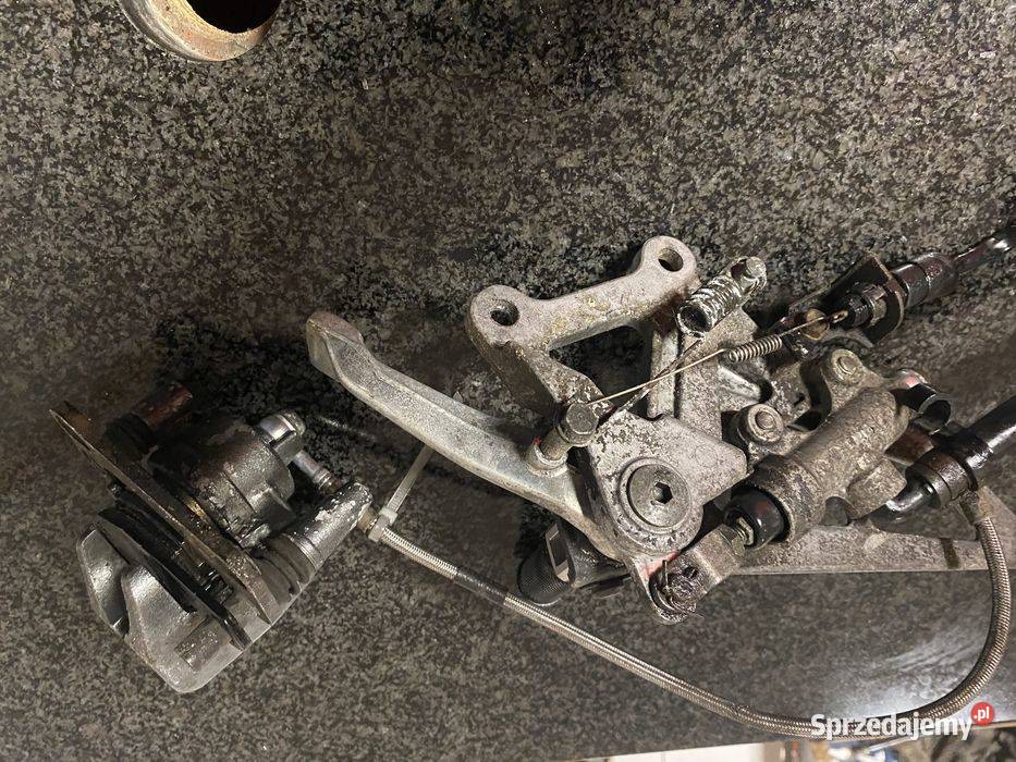 SET PODNÓŻEK DŹWIGNIA Hamulca KPL Kawasaki ZX6R