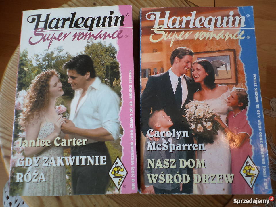 Super romance harlequin 106 i 107 Warszawa