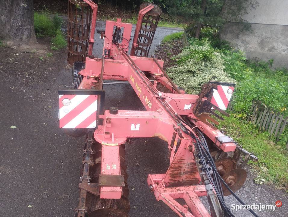 Brona talerzowa 45 m hydrauliczna nieuszkodzony Marczów