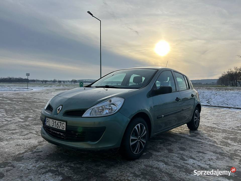 Renault Clio Renault Clio III 12 75 niski Strzegom