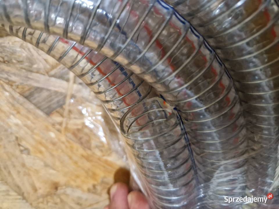 Wąż ssawny 1 cal 1 25 mm wzmacniany drutem 5m Narzędzia ręczne wielkopolskie Głogowa sprzedam