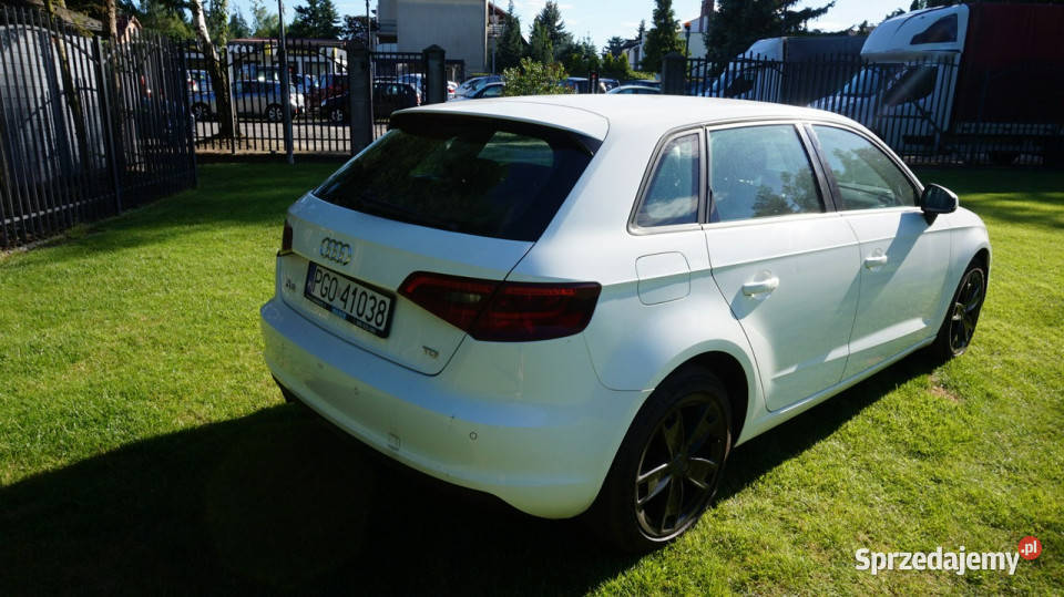 Audi A3 Sportback piękna Gwarancja 8V 2012 ASR (kontrola trakcji) lubuskie Zielona Góra sprzedam