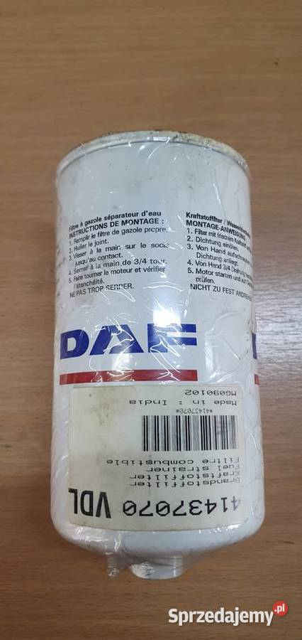 DAF FILTR PALIWA 41437070 Układ paliwowy Bieleń