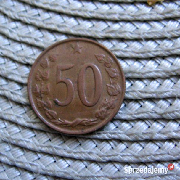 Czechoałowacja 50 Halerzy 1963r Kalisz
