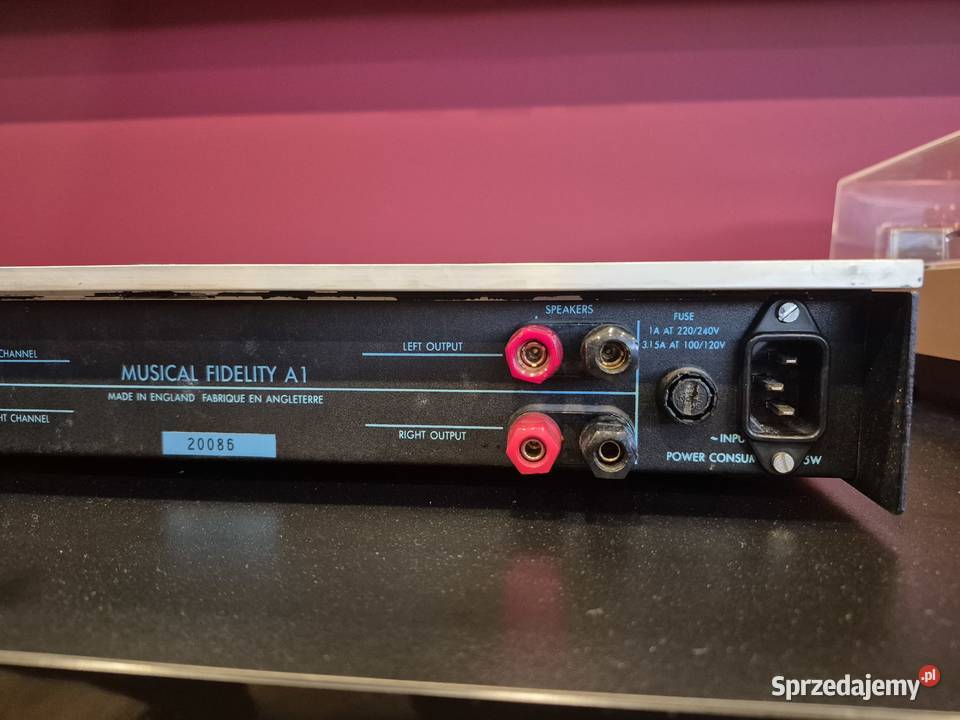 Musical Fidelity A1X classe A Wzmacniacze i pokrewne Mielec