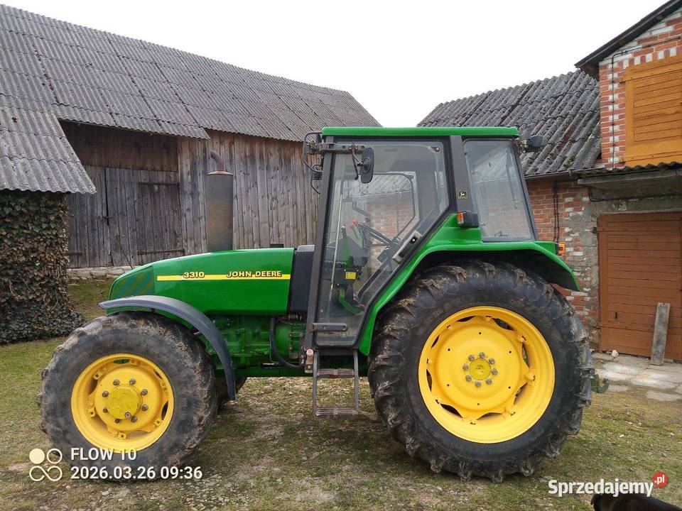 John Deere 3310 99r 4x4 dobrze utrzymany Pilaszkowice Pierwsze