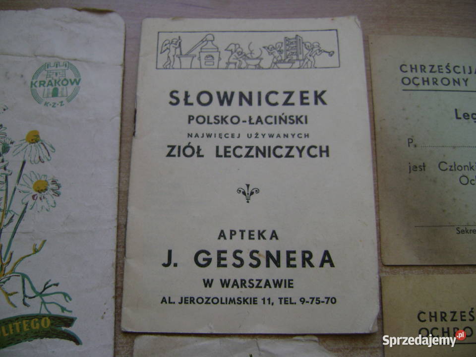 Starocie z PRL MIX wiosenny 6 sztuk jako całość pomorskie Gdynia