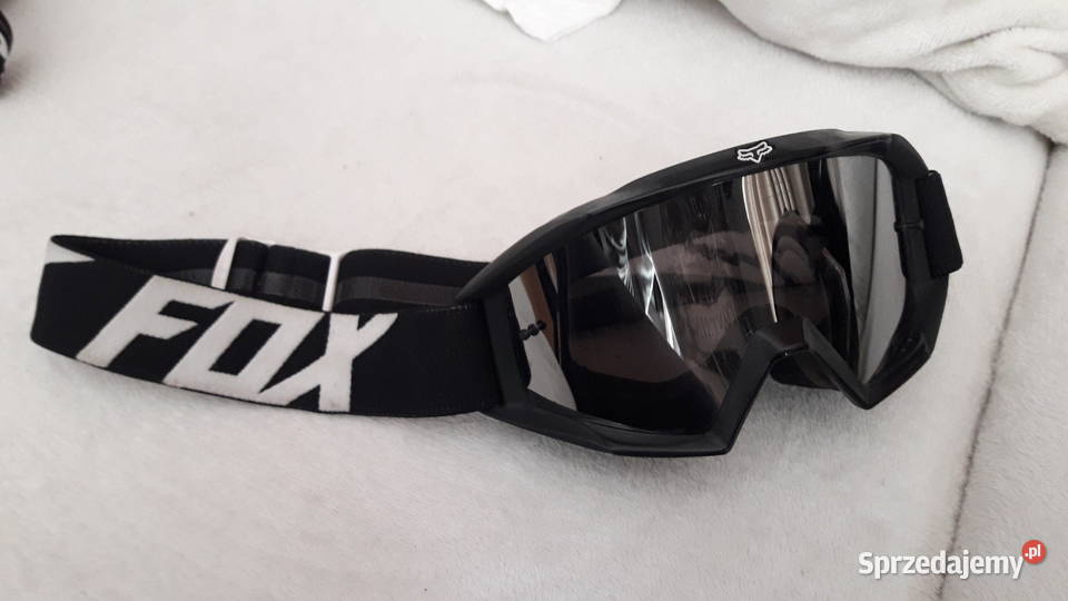 Kask cross quad motocykl ferro google gogle L Czarnków