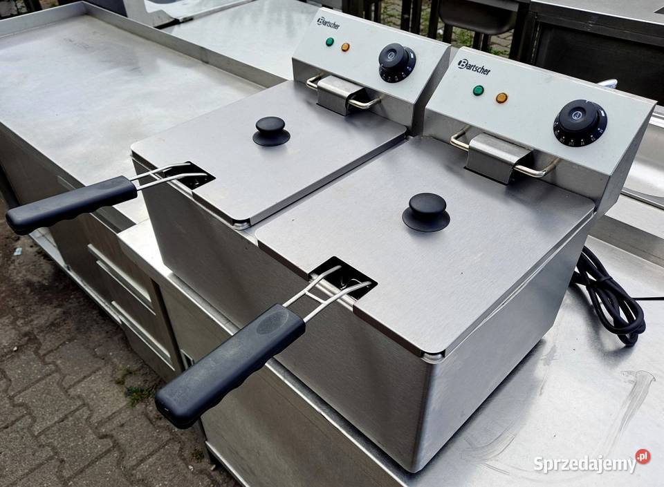 FRYTOWNICA 2 KOMOROWA 2X8 LITRÓW BARTSCHER Nowe Skalmierzyce