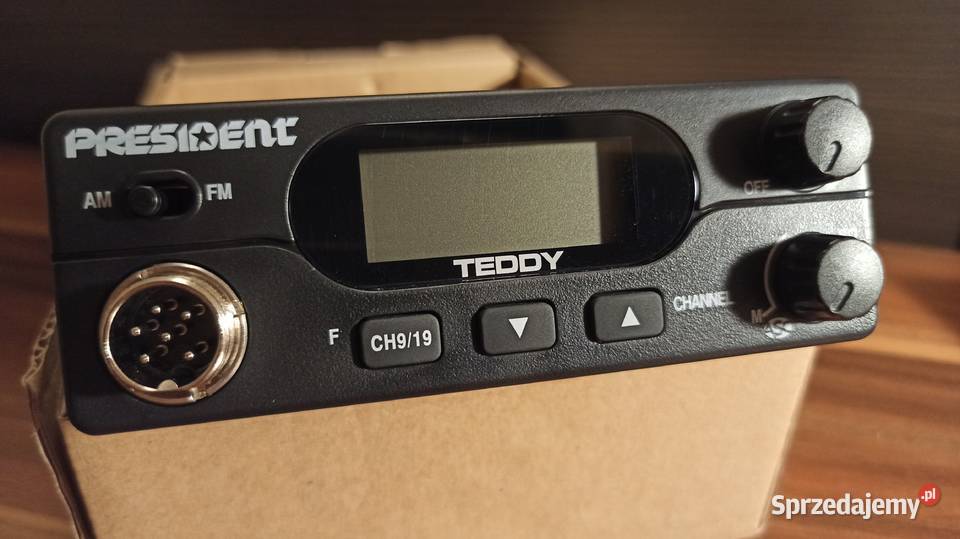 CB radio President Teddy ASC nowe nigdy Elektronika sprzedam