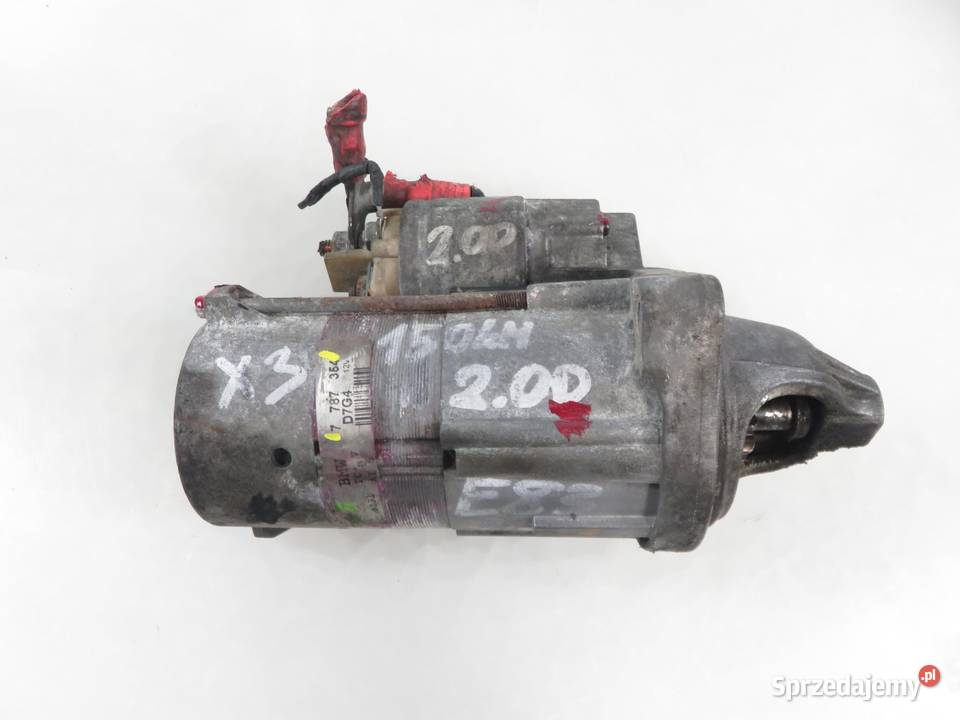 ROZRUSZNIK BMW X3 E83 20 d 150 M47 D20 204D4 Układ elektryczny silnika Układ elektryczny, zapłon małopolskie