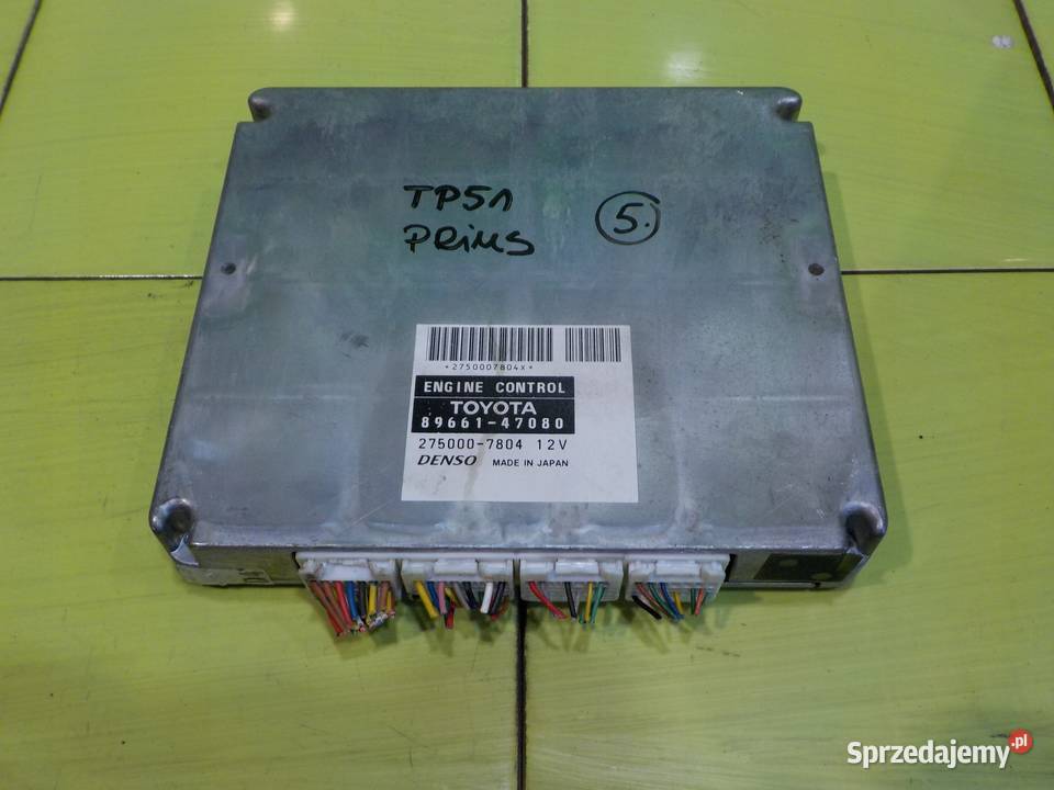 TOYOTA PRIUS II 15 B 04 HB 5D sterownik komputer mazowieckie Suków