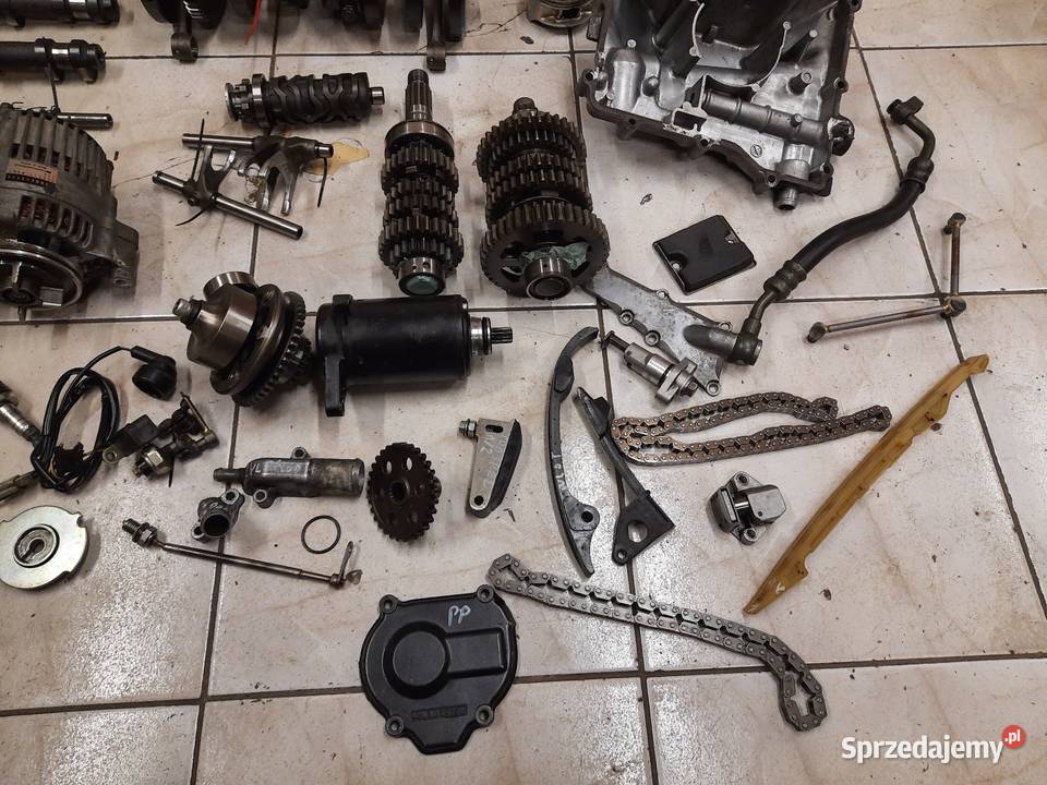 Kawasaki zx9r silnik części kapa sprzęgło wałek Jelenia Góra