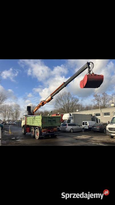 Steyr jedyny taki w Polsce z HDS Wywrotki