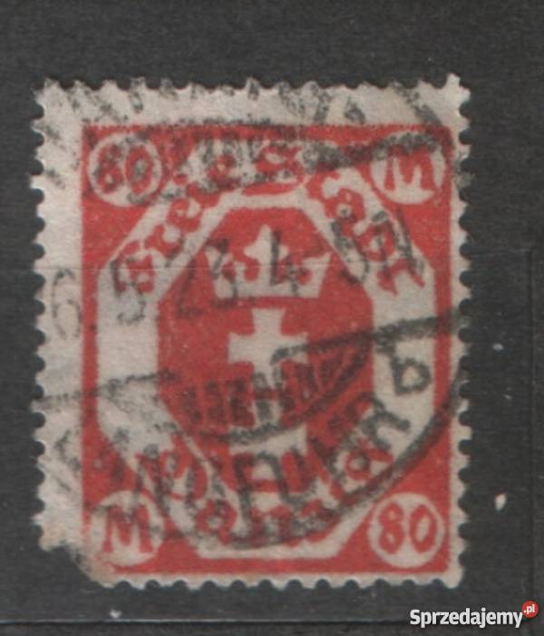 Zn WMG Mi 140 kas 1923 rożek Gliwice