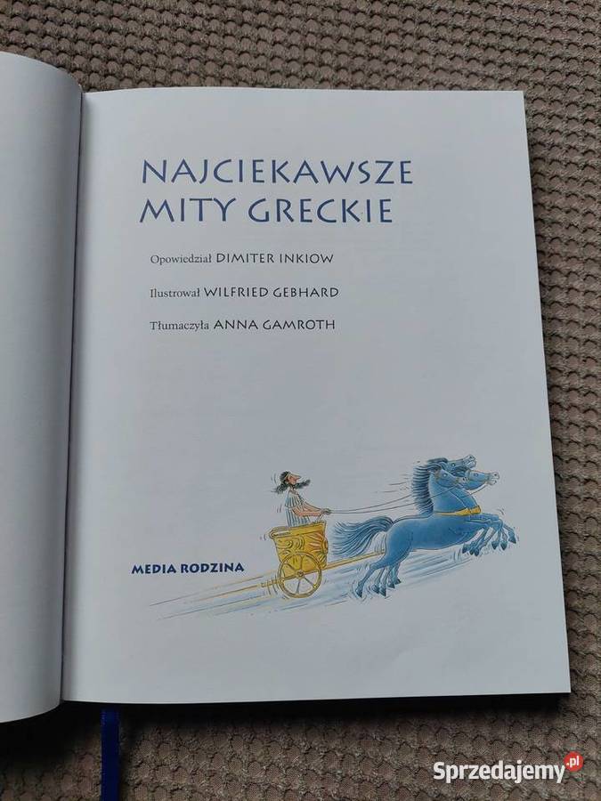 Najciekawsze mity greckie opowiedział Dimiter