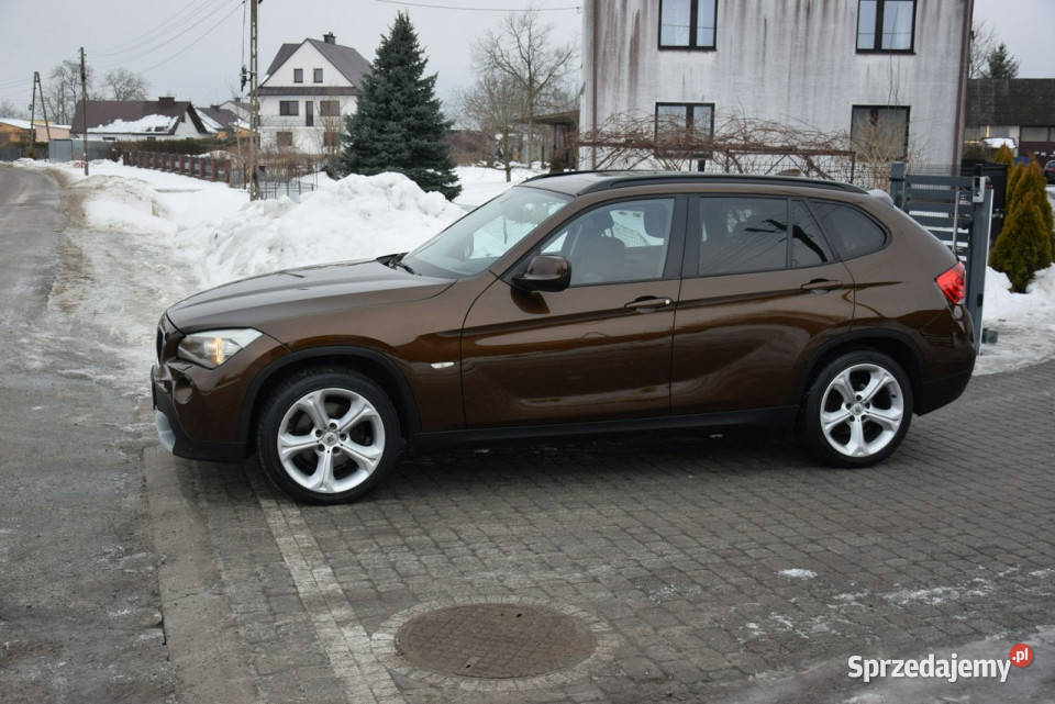 BMW X1 20D 177 Navi Kamera 2 KPL KÓŁ Brązowy lakier metallic