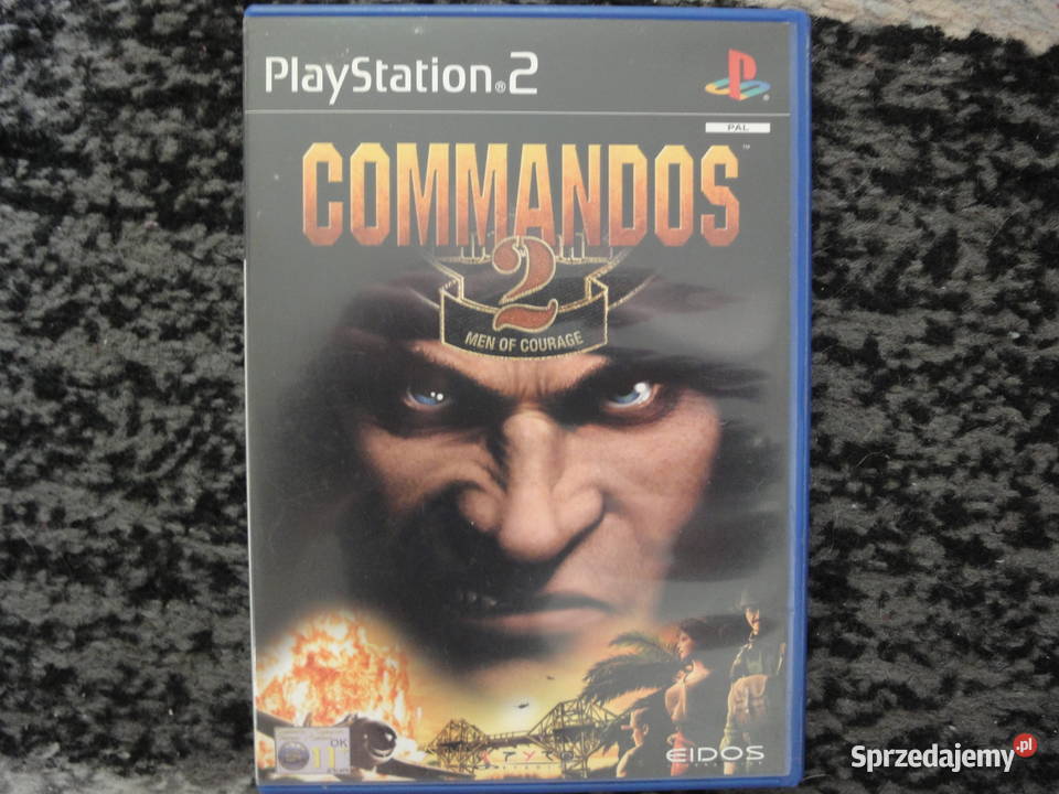 Commandos 2 Ludzie odwagi gra na 2 Sony Playstation 2 Konsole i automaty Kraków