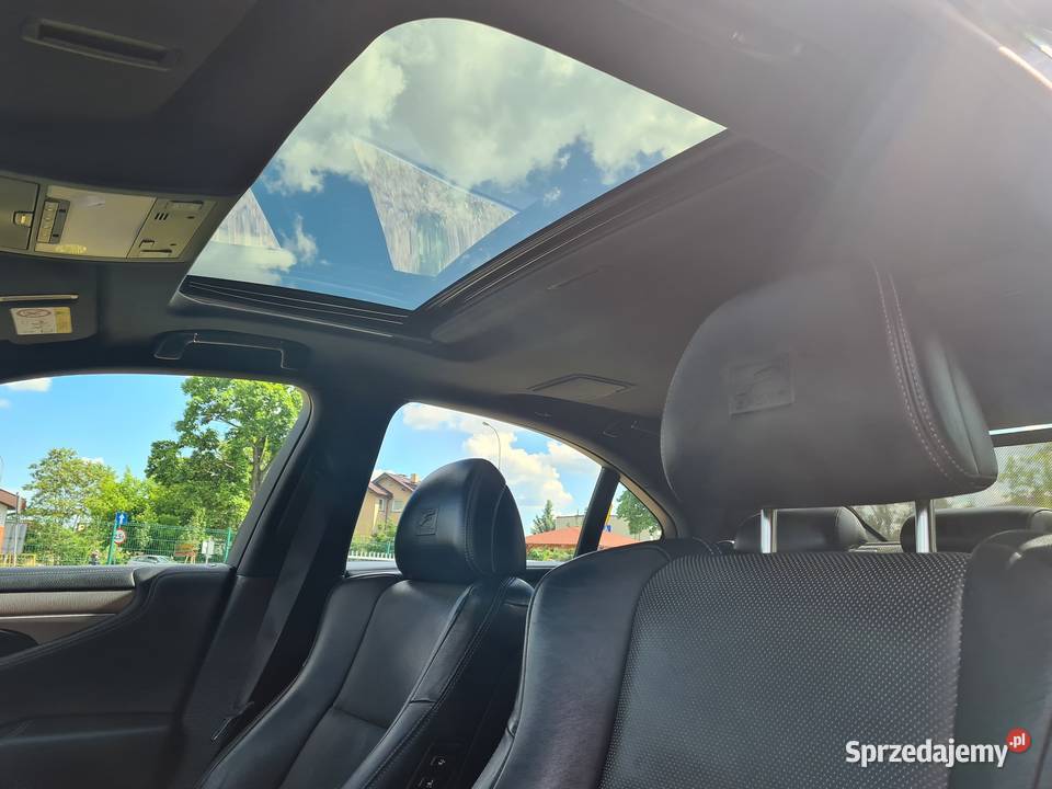 Lexus LS 600H FSport 394 4x4 Hybryda kurtyny powietrzne