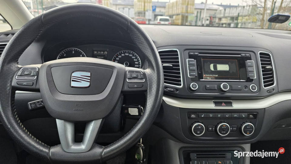 Seat Alhambra 7 Osobowa Climatronic automat navi kamera cofania Lębork