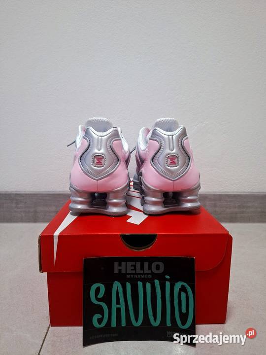 Buty Nike Shox Pink Foam r385 szary/srebrny Obuwie Nowy Sącz sprzedam