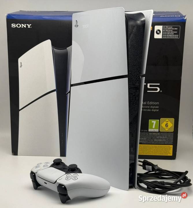 Playstation 5 1tb 1 pad okablowanje pudełko Jarosław sprzedam