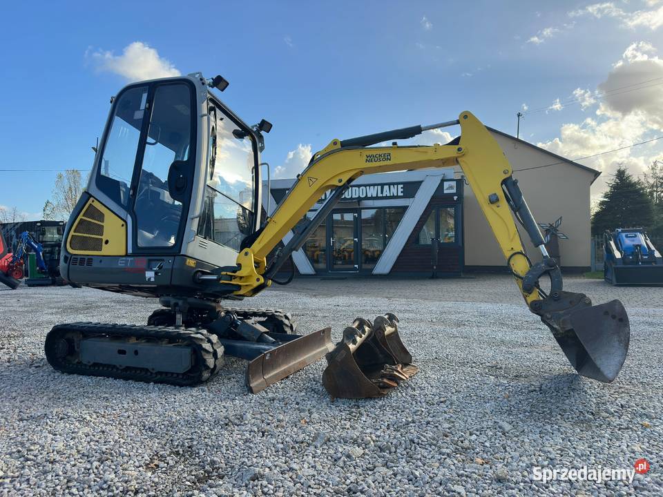 Minikoparka Wacker Neuson ET18 z 2016r VDS 2