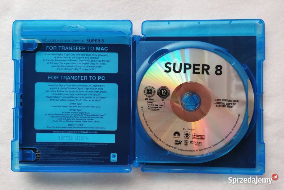 Super 8 Bluray DVD En 2011 łódzkie