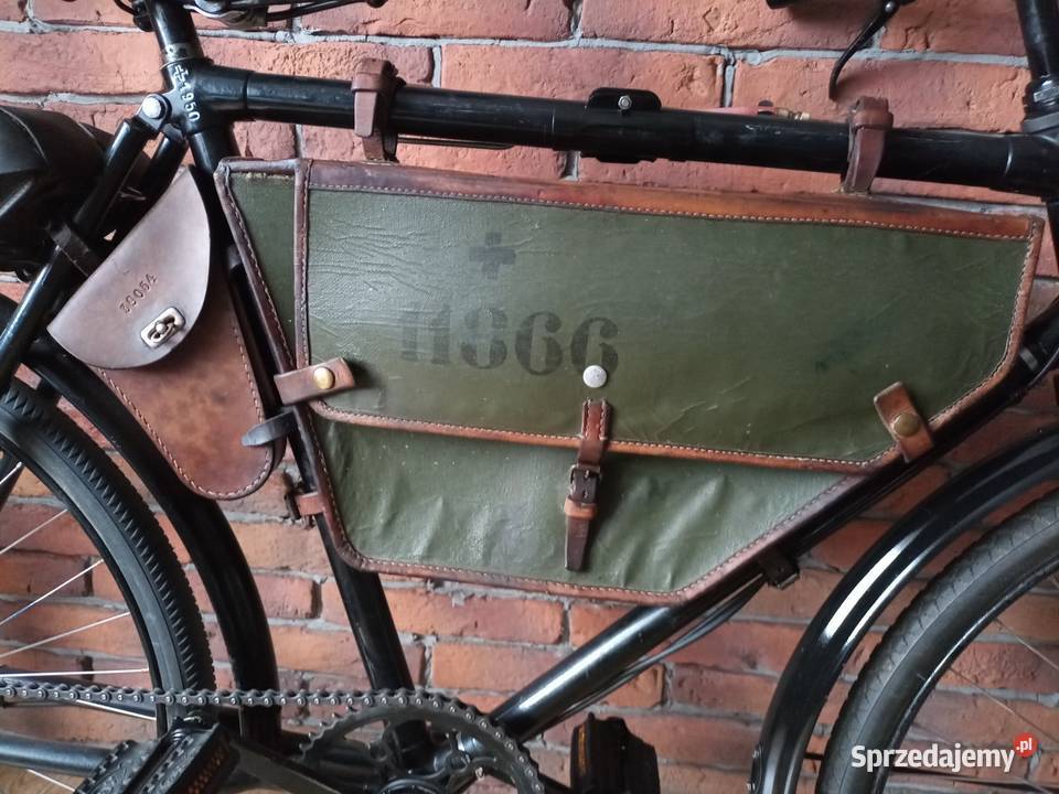 Zabytkowy Szwajcarski Rower Wojskowy Konin