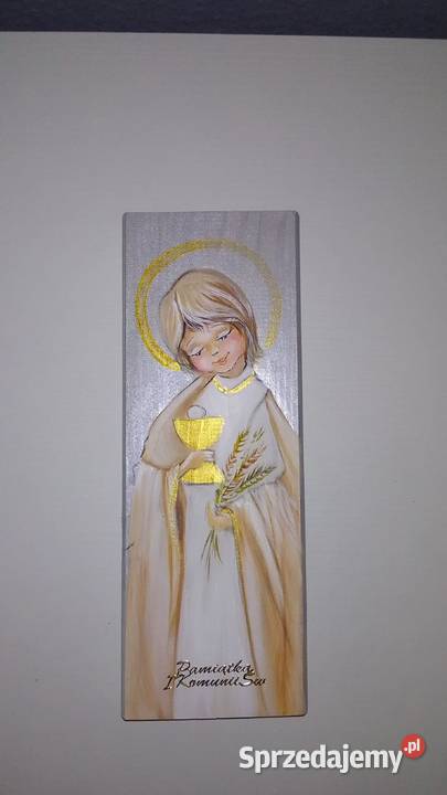 Pamiątka Komunii św Obrazki i obrazy śląskie Katowice