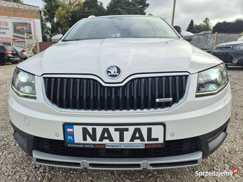 koda Octavia 4x4 PanoramaAutomat Super stan III światła LED Bydgoszcz sprzedam
