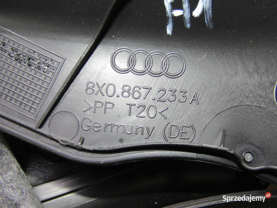 POSZYCIA SŁUPKÓW PRZEDNICH AUDI A1 8X łódzkie Mysłaków sprzedam