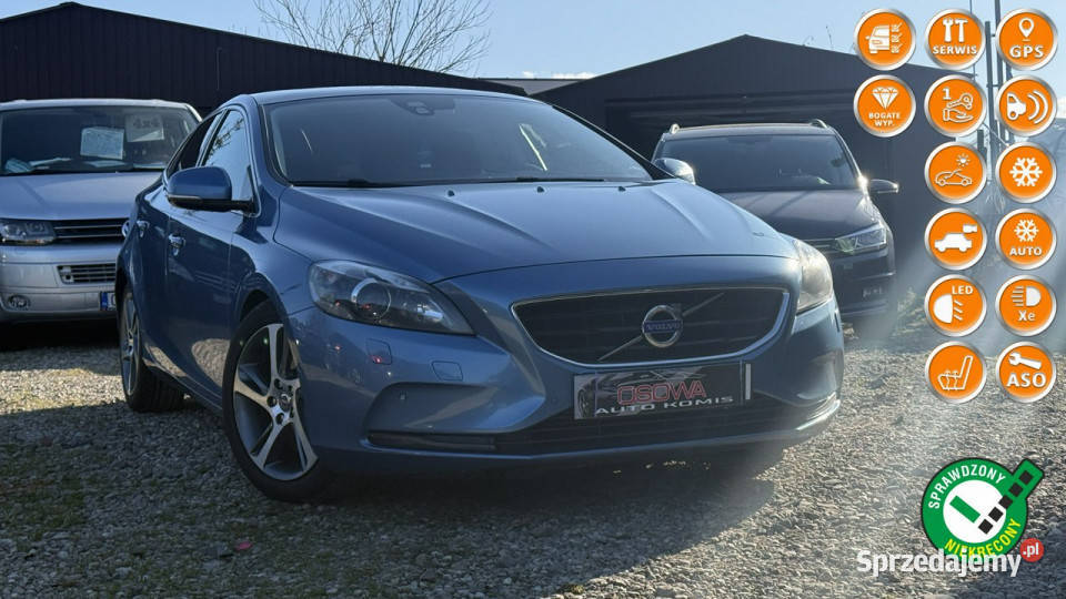 Volvo V40 20 d3 150 204 ledy bi xenon wstyd park