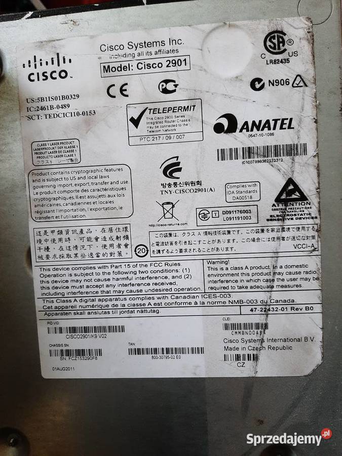 Cisco 2921 2901 router Garwolin