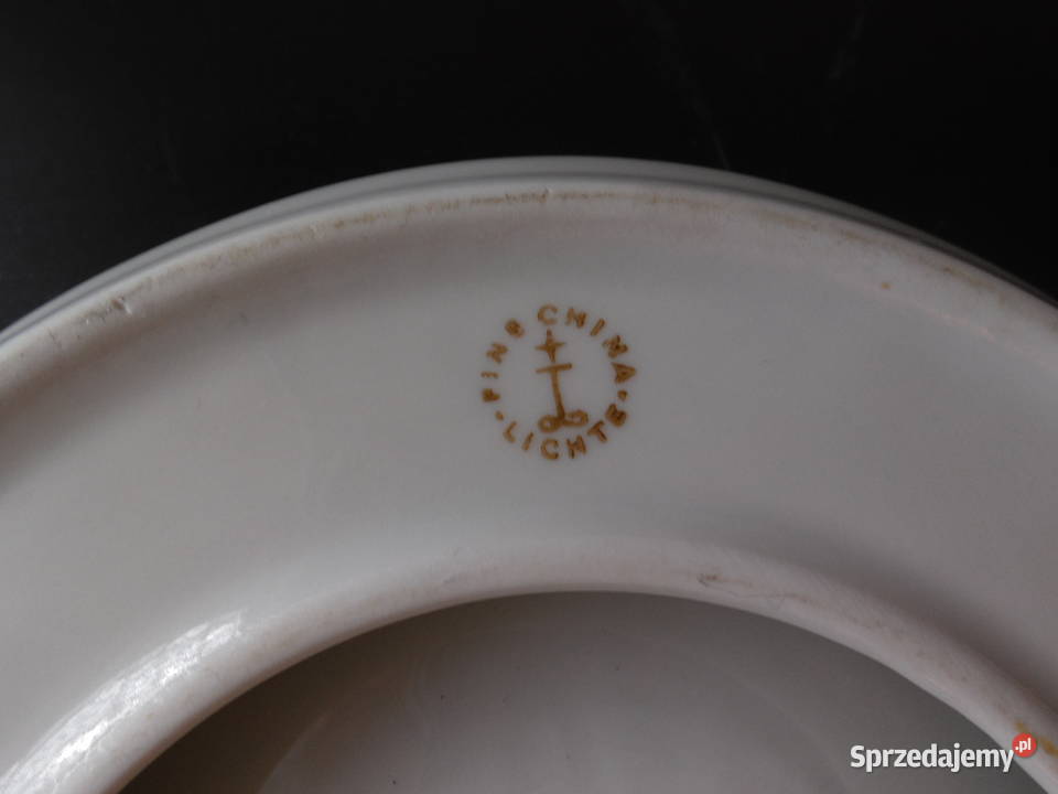 Porcelanowa popielnica LICHTE Porcelana i szkło