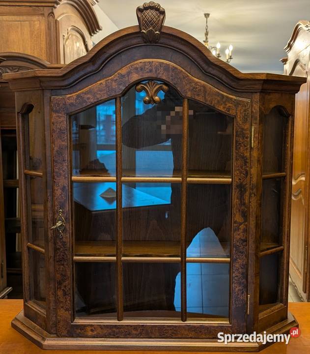 Piękna szafkawitryna wiszącasklep Dąbrowa Dąbrowa Górnicza