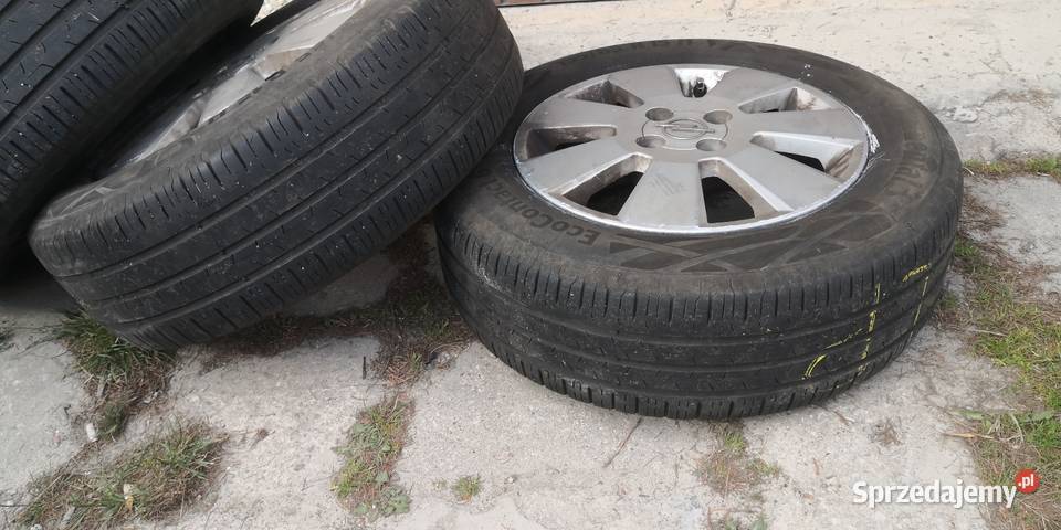 Opel felgi z oponami 15 4x100 4 Hrubieszów