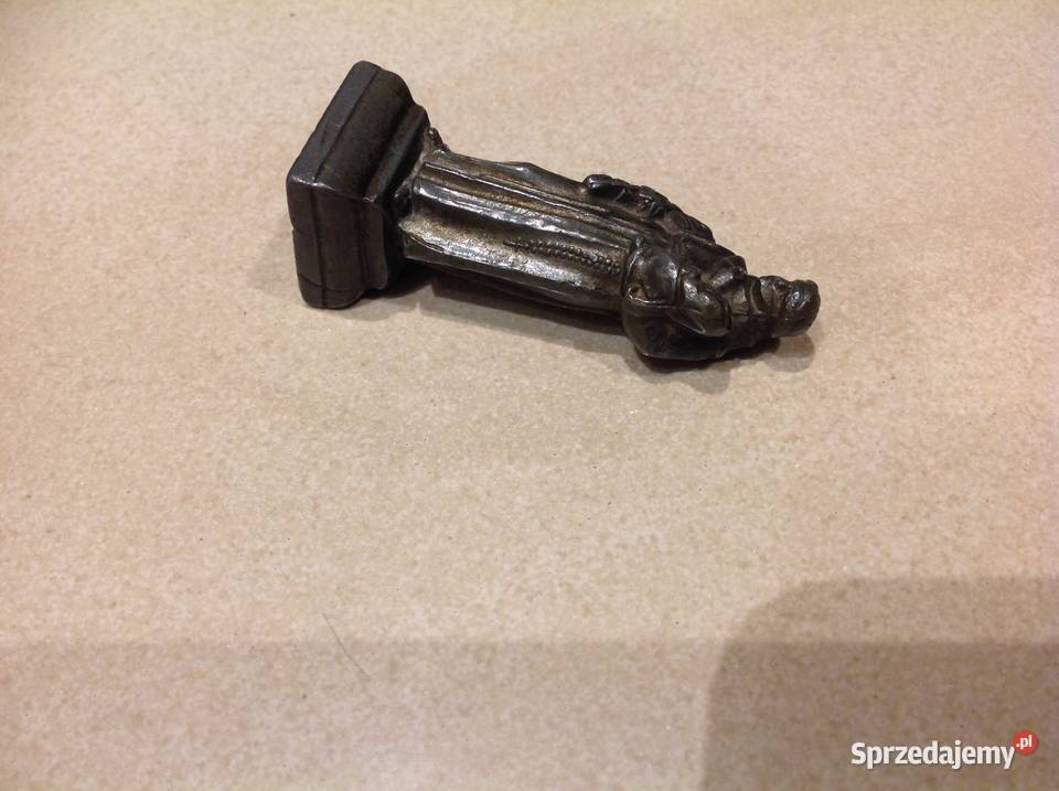 Stara Piękna Figurka św Antoni Cynowa Metalowa