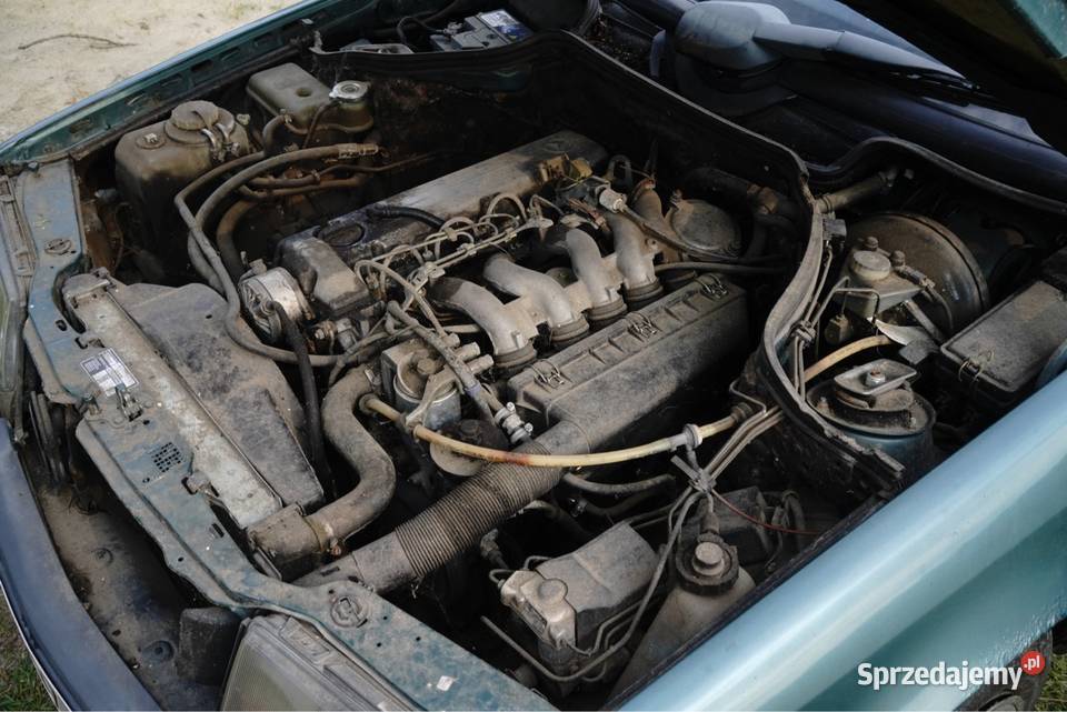 Mercedes w124 baleron 25 diesel 20 lat w jednych Kaczka