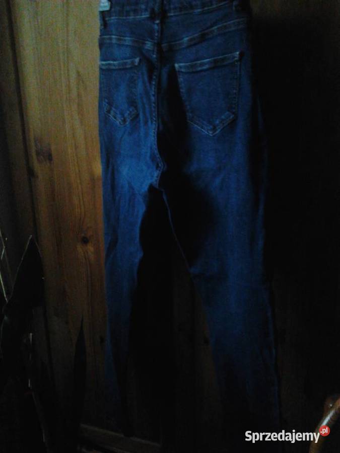 Jeansy Look nowe kolor granat ciemny niebieski niebieski sprzedam